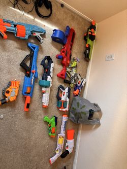 Nerf guns and bullets