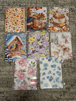 NEW - 5x7” college ruled sewn notebooks