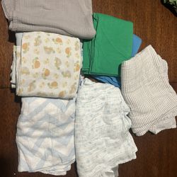 Baby Blankets/ Burp Clothes 