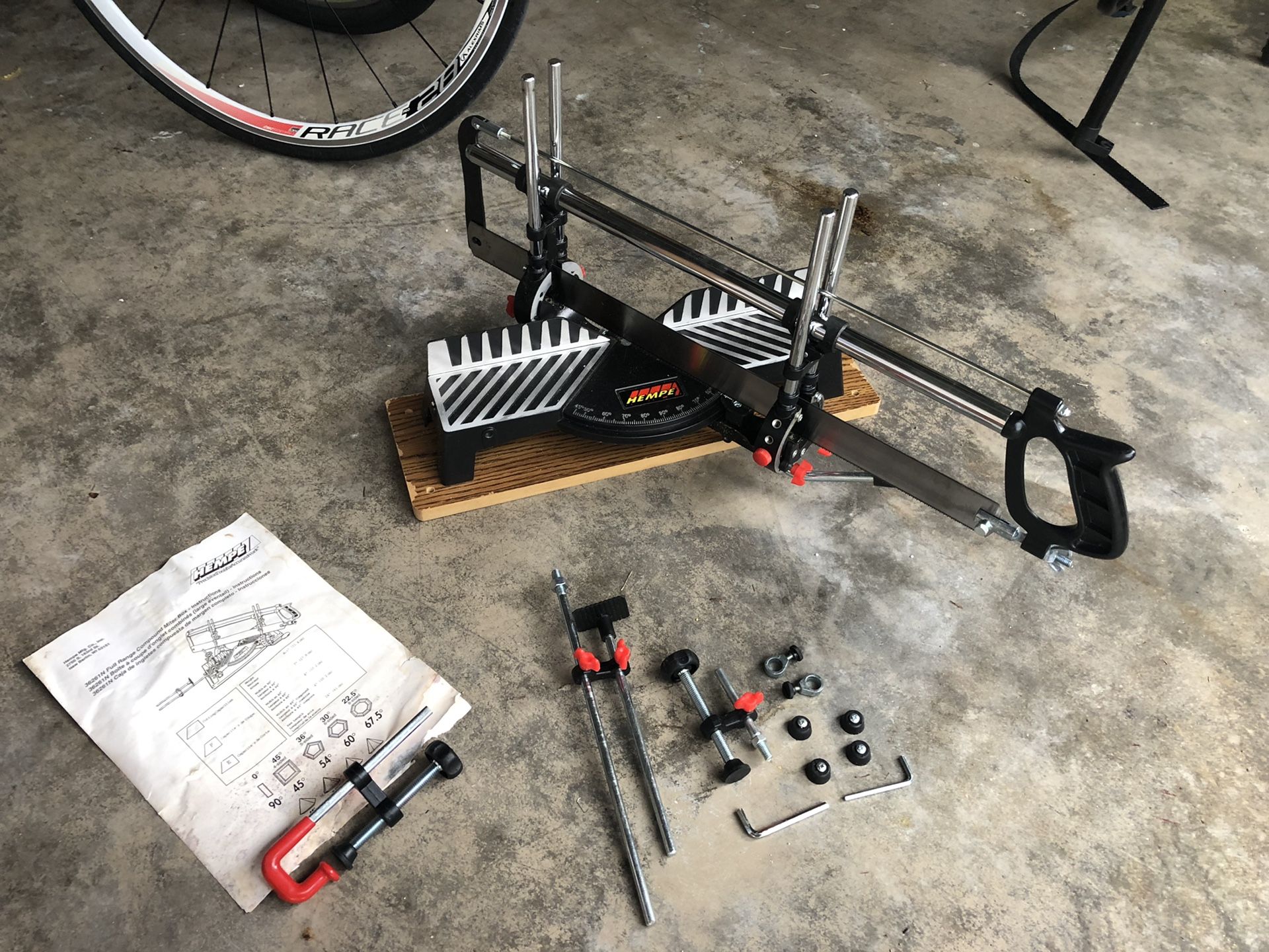 Hempe Compound Miter Box saw
