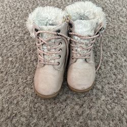 Girls Sugar Boots With The Fur  Size 1