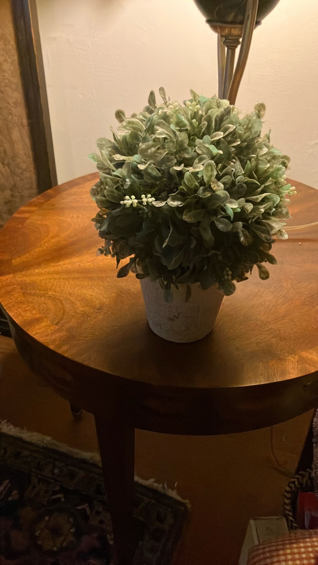 Topiary Faux In Vase