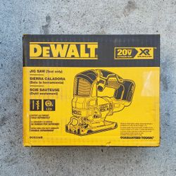 Dewalt 20v Jigsaw Brushless XR WITH VARIABLE SPEED BRAND NEW TOOL ONLY