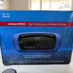 Linksys E3000 Wireless Router