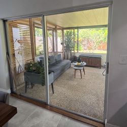 Used Aluminum Sliding Glass Door