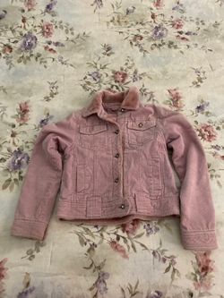 Girls Candie’s Pink Corduroy Jacket Large - $25