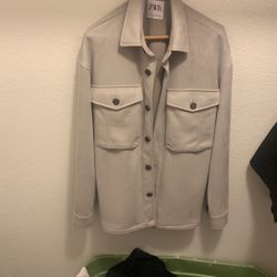 Faux Suede Jacket 