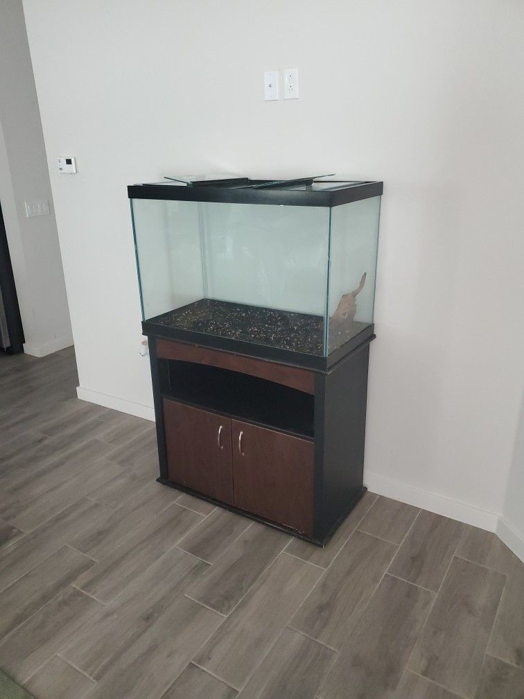 30-40 Gallon Fish Tank With Stand