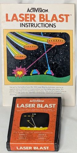 Laser Blast - Atari 2600