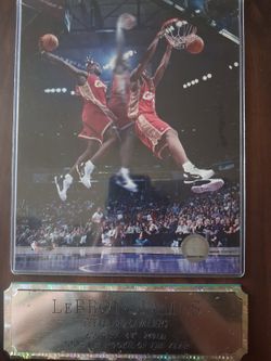 2004 nba rookie of the year plaque
