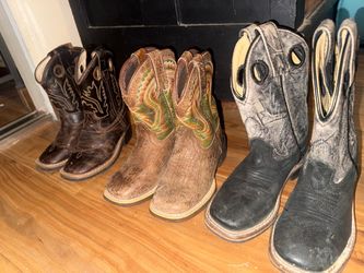 Boys boots $20 each