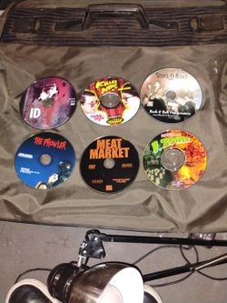 (6) HORROR MOVIES (Cult Classics)