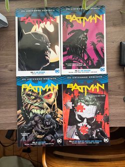 Batman By Tom King Vol 1-4