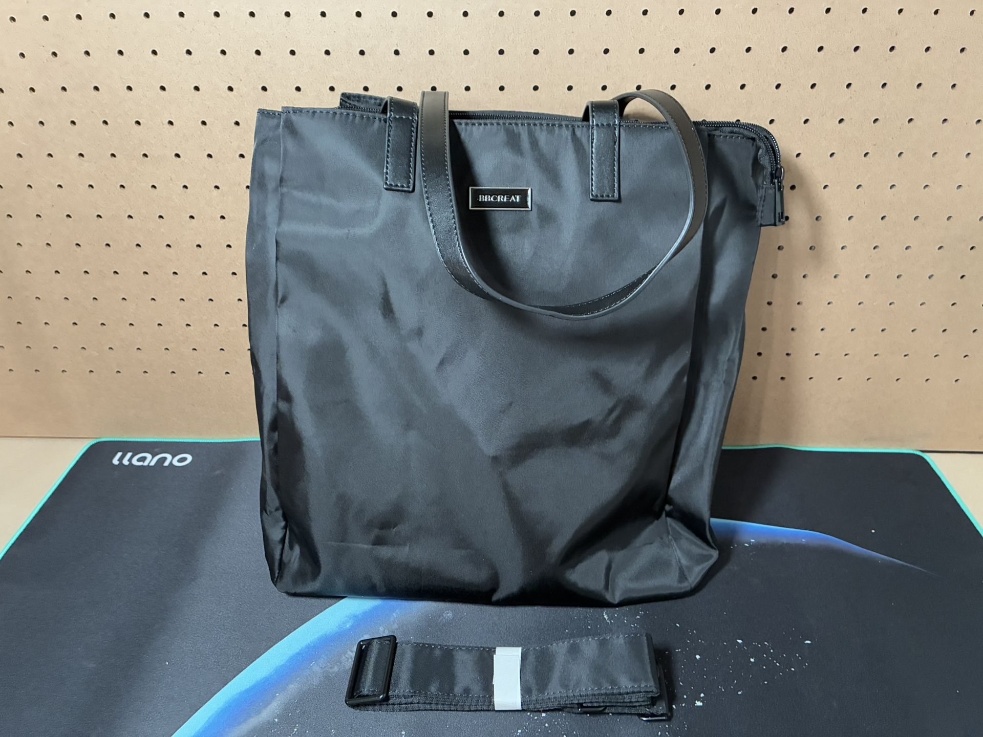 Large Black Women’s Laptop Tote Bag