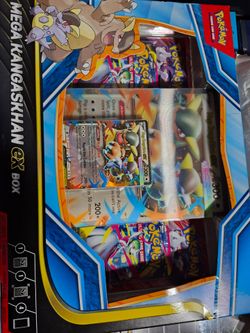 1 mega kangaskhan ex box pokemon tcg new sealed