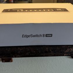 Ubiquiti EdgeSwitch 8 150W – Brand New Sealed – $200