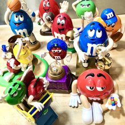 Vintage M&M Candy Dispenser Lot