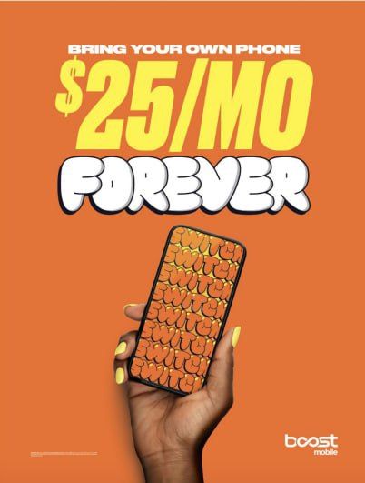 $25 Plan Unlimited Boost Mobile 