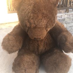 Gund 1983 Collectors Classics Brown Bear Plush