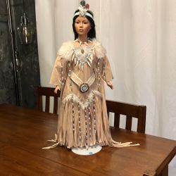 Doll  23.5 Inches Tall With Stand