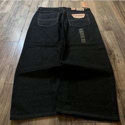 Mens baggy wide leg jeans kno betta