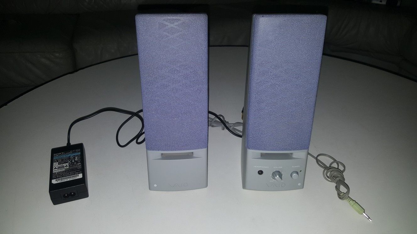 Sony Vaio computer speakers