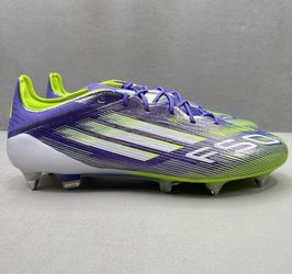 adidas F50 Elite SG Mens Size 11.5 Soccer Cleats Purple Radiant Blaze Pack NEW
