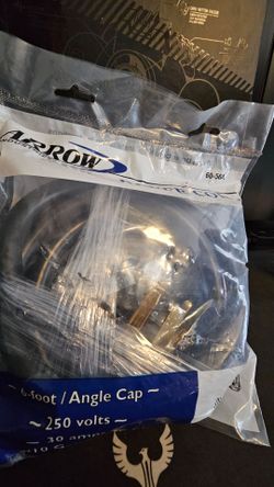 Arrow Industries 6-Foot Dryer Cord Angle Cap 250V 30A