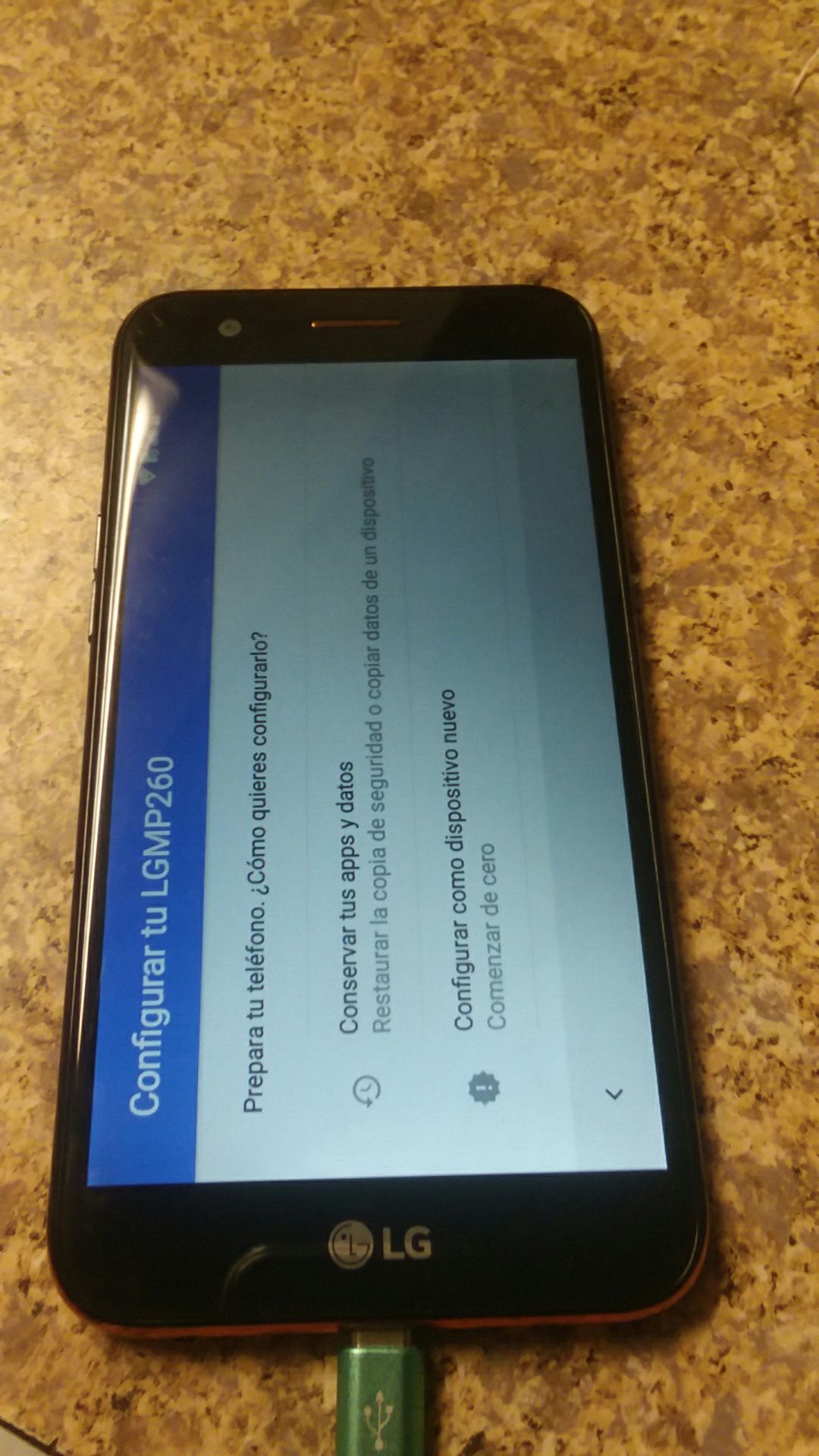 LG mp260. Phone for metro pcs
