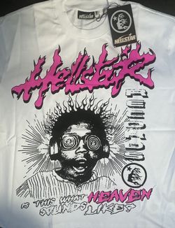 HELLSTAR STUDIOS SOUNDS LIKE HEAVEN TEE ‘White’