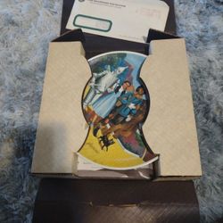 Vintage Wizard Of Oz, Plate 1979 Porcelain 