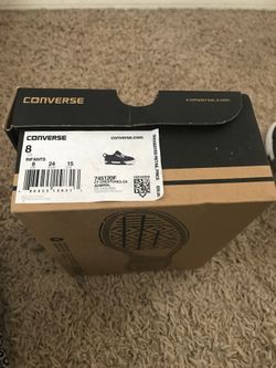 Brand new Toddler boys converse size 8