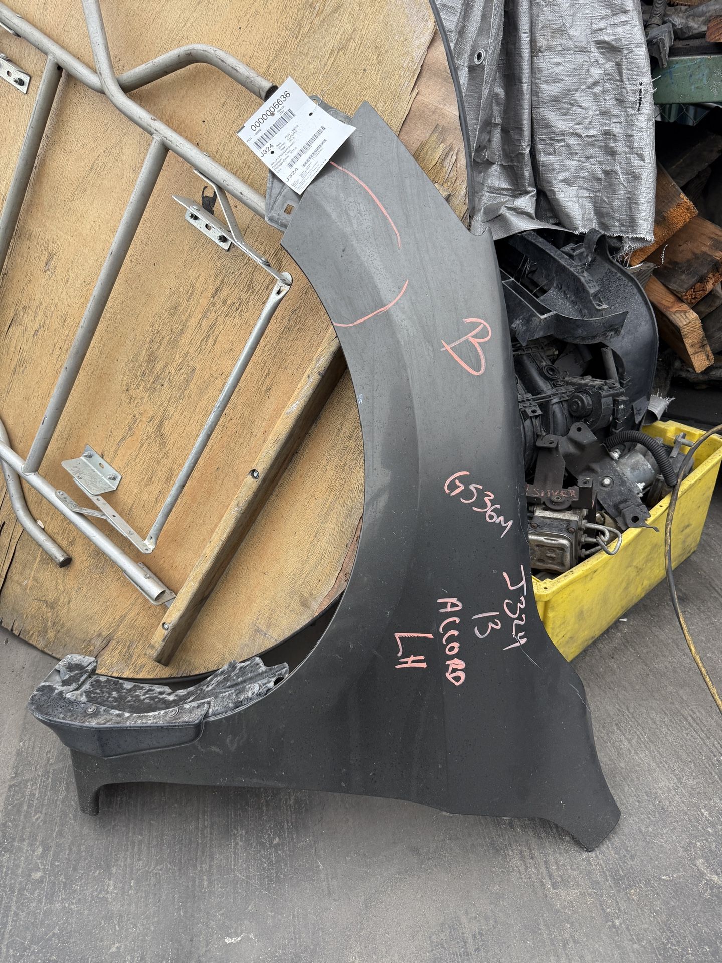 2013 - 2017 Honda Accord Fender Driver Side