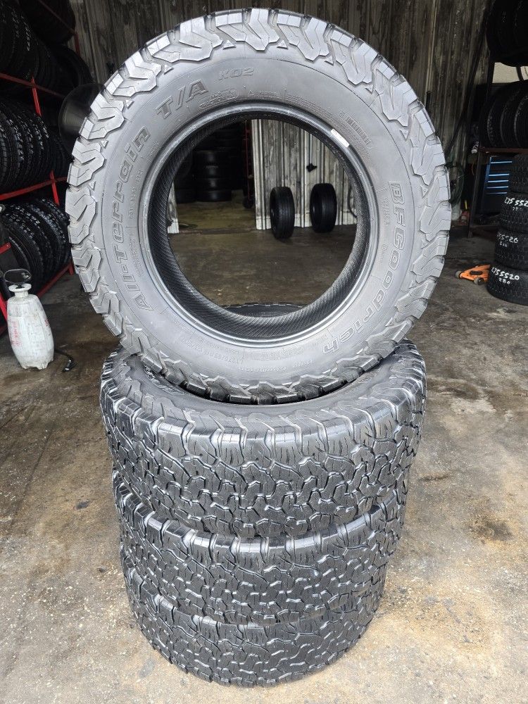 18 INCH TIRE LT 275/65R18 BF GOODRICH ALL-TERRAIN