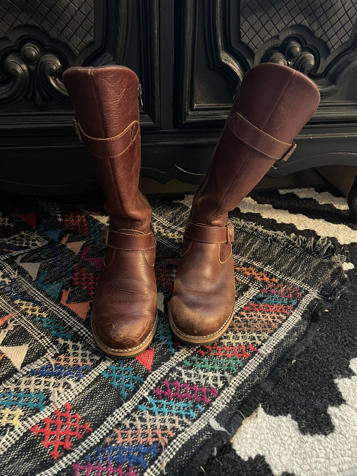 Patagonia Brown Leather Boots - Women’s Size 5.5