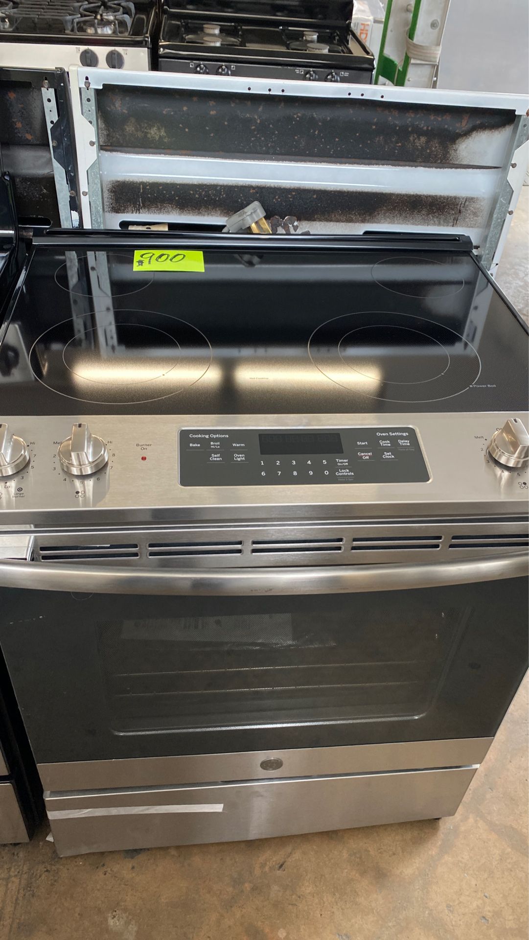 GE electric stove