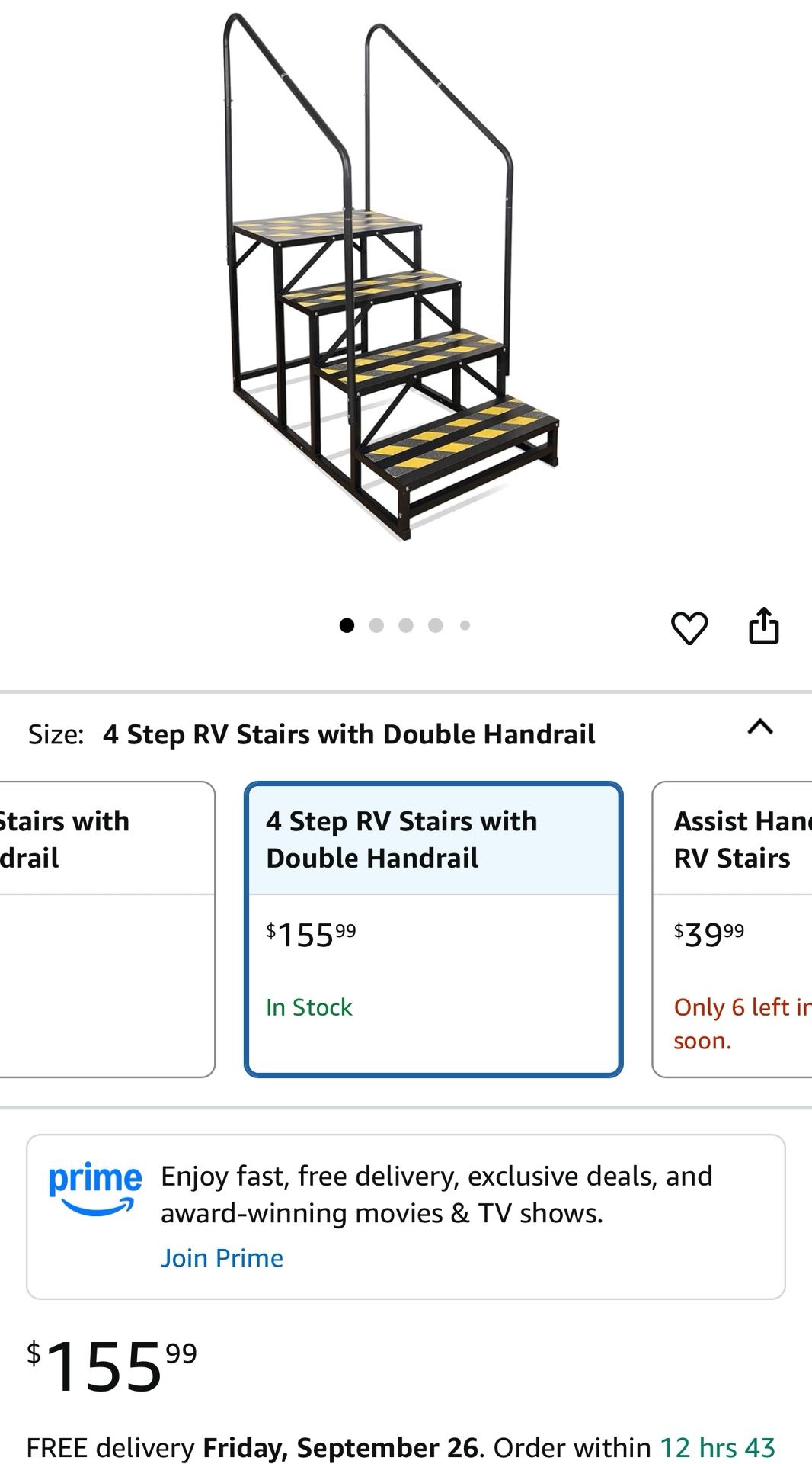 🔥🔥🔥Rv Stairs Camper Travel Trailer