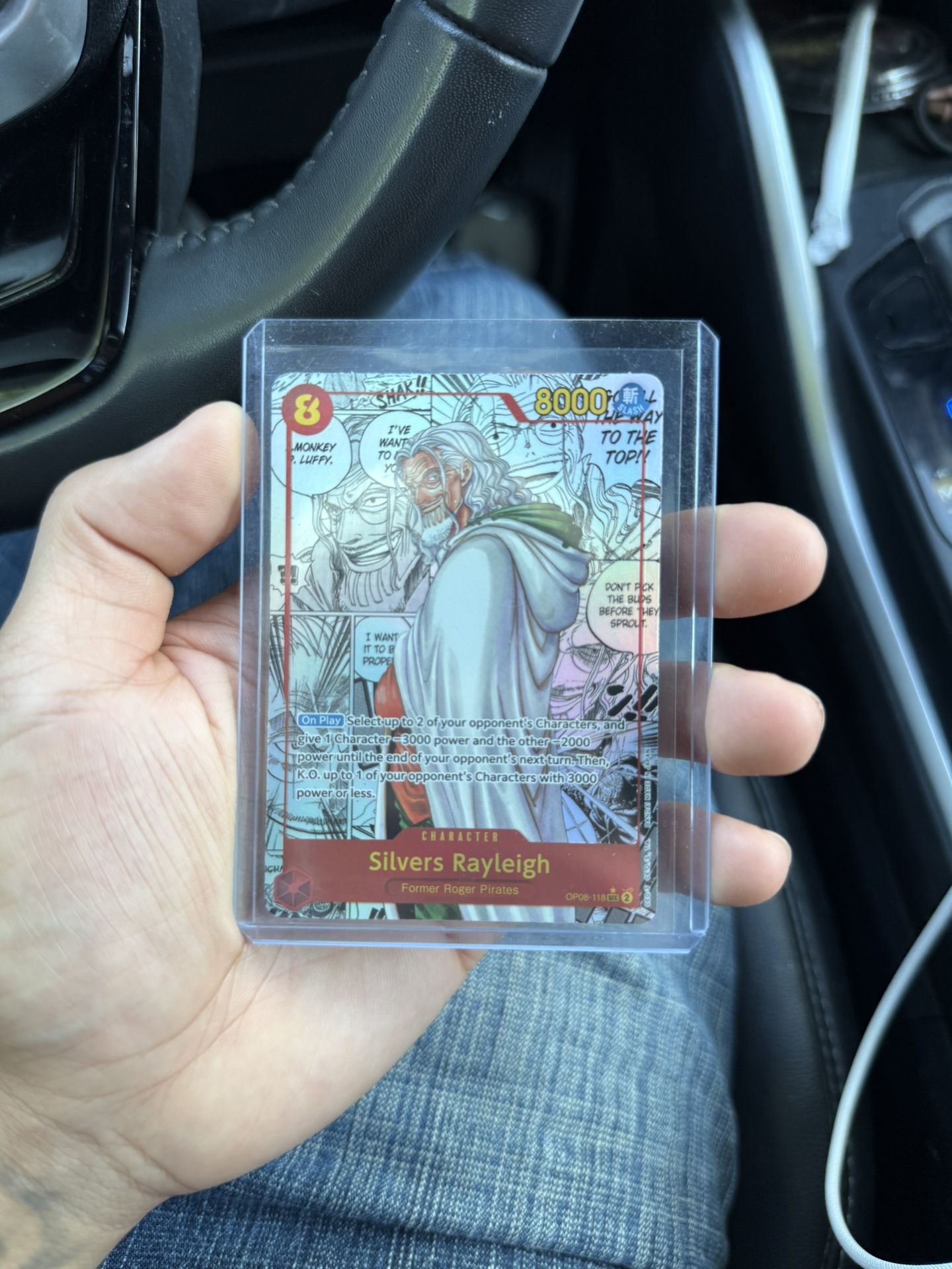 Silver Rayleigh Op08-111 Manga SEC