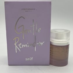 Snif Gentle Reminder Fine Fragrance by Alex Elle 1 oz New Open Box *See Details*
