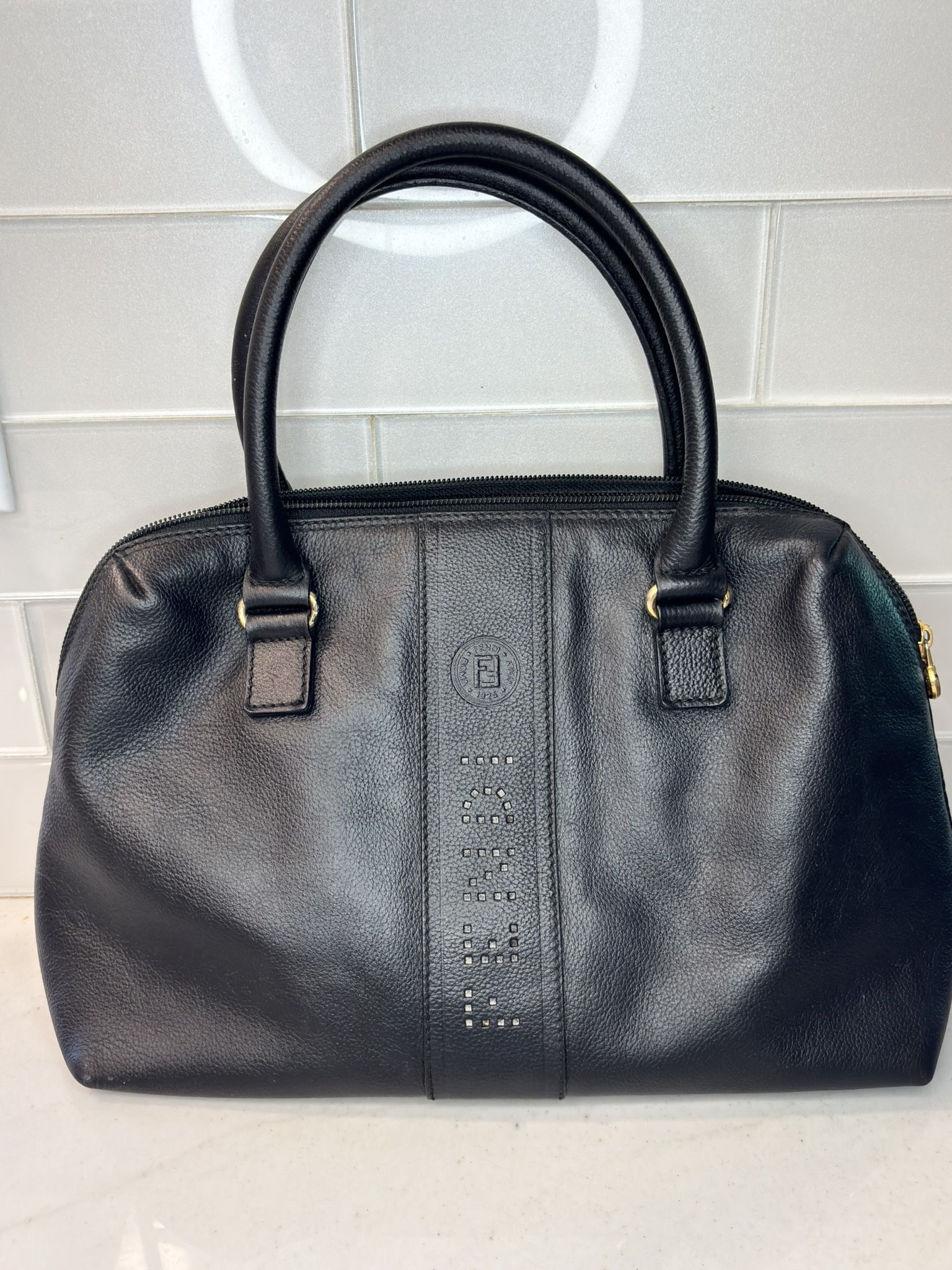 Vintage Fendi Boston Bag