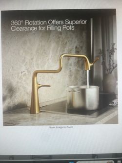 Mother graze deck mount pot filler faucet