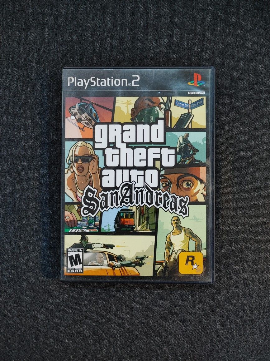 Grand Theft Auto San Andreas (PS2)