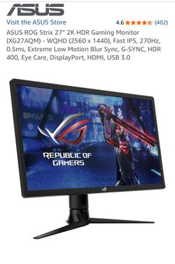 Monitor 2k HDR 400