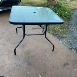 Square Outdoor Table