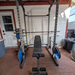 Squat / Bench Rack / Weights