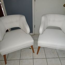 Upholstered Ladies And Gentlemen Chairs (New)