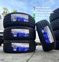 205/55/16 Atlander New Set of Tires Installed and Balanced Set de Llantas Nuevas Instaladas y Balanceadas