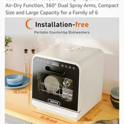 Portable Countertop Dishwasher! (5L) By Joyoung 