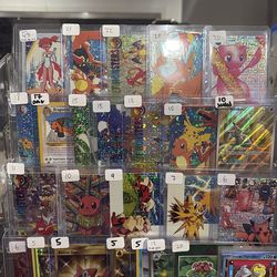 Vintage Pokemon Stickers and more!