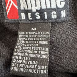 Alpine Design Snow Pants Mens medium 